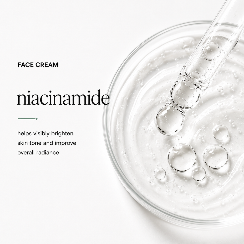 Niacinamide in Hydro Lab hydrating and brightening face cream