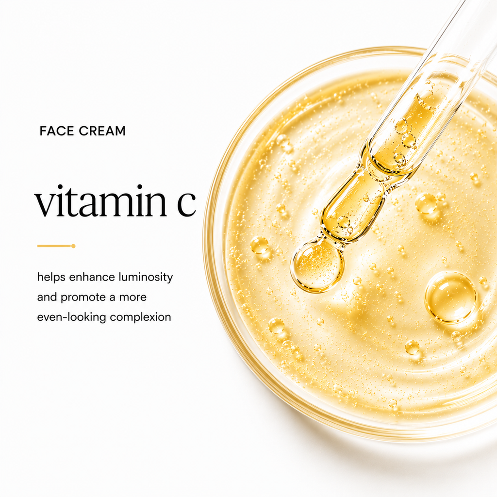 Vitamin C in Hydro Lab brightening face cream